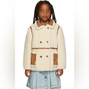 NWOT Stand Studio Chloe Mini Faux Shearling Jacket 10